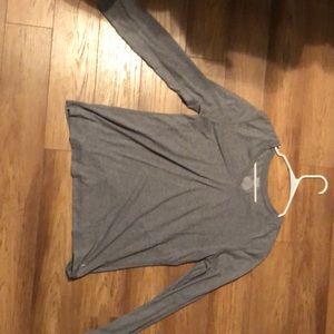A grey lost fit shirt